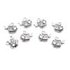 280 Pieces Antique Silver Plated Jewelry Charms GY03409 Teapot Tea Kettle Pot view 1