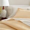 Charter Club Damask Solid Quilted Cotton Sateen 3 Piece King Coverlet Set Sunglow view 3