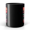 BeeTeeStore Funny Gymnastics Lover Coffee Mug - My Dad Lets Me Hang Out At Bars Design - 15oz Black Ceramic Tea Cup for Coaches, Athletes, and National Gymnastics Day Gifts view 3