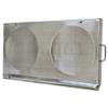 31" x 17" Portable Stainless Steel Double Stove Griddle CONVEX Plancha view 2