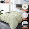 SLEEP-NEST Twin Duvet Cover 68x90-1 Piece, 100% Cotton, Soft & Breathable Twin Bedding, Zipper Closure, Corner Ties, Lightweight Hotel Quality Duvet Cover for Kids, Teens, Adults - Ivory view 3