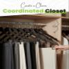 All Hung Up Wood Grain Plastic Pants Hangers with Clips - Wood Look at Plastic Hanger Prices, Non-Slip Closet Hangers for Pants & Skirts, Black, 6 Pack view 3