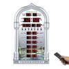 Automatic Muslim Prayer Azan Clock, Digital Led Prayer Wall/Desk Clock with Complete Azan for for Home, Masjid and Mosque view 1