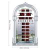 Automatic Muslim Prayer Azan Clock, Digital Led Prayer Wall/Desk Clock with Complete Azan for for Home, Masjid and Mosque view 2