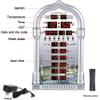 Automatic Muslim Prayer Azan Clock, Digital Led Prayer Wall/Desk Clock with Complete Azan for for Home, Masjid and Mosque view 3