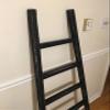 Blanket Ladder, Rustic Ladder, Ladder, Quilt Rack, Blanket Rack, Wooden Decorative Ladder, Leaning Ladder view 2
