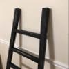 Blanket Ladder, Rustic Ladder, Ladder, Quilt Rack, Blanket Rack, Wooden Decorative Ladder, Leaning Ladder view 3