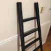 Blanket Ladder, Rustic Ladder, Ladder, Quilt Rack, Blanket Rack, Wooden Decorative Ladder, Leaning Ladder view 4