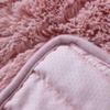 Luxury Plush Pink Couch Cover Sofa Cover Quilted Furniture Protector Winter Faux Fur Couch Cover Sofa Slipcover Love Seat Recliner Armrest Backrest Cover 28"x28"(Armrest & Backrest Cover) view 4