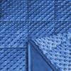ALANSMA Reversible Weighted Blanket for All Season, Luxury Velvet, Warm and Cool, Adult 20Lb Blue Weighted Blanket, Enjoy Sleeping Anywhere(Blue,60"x80" 20lbs) view 4