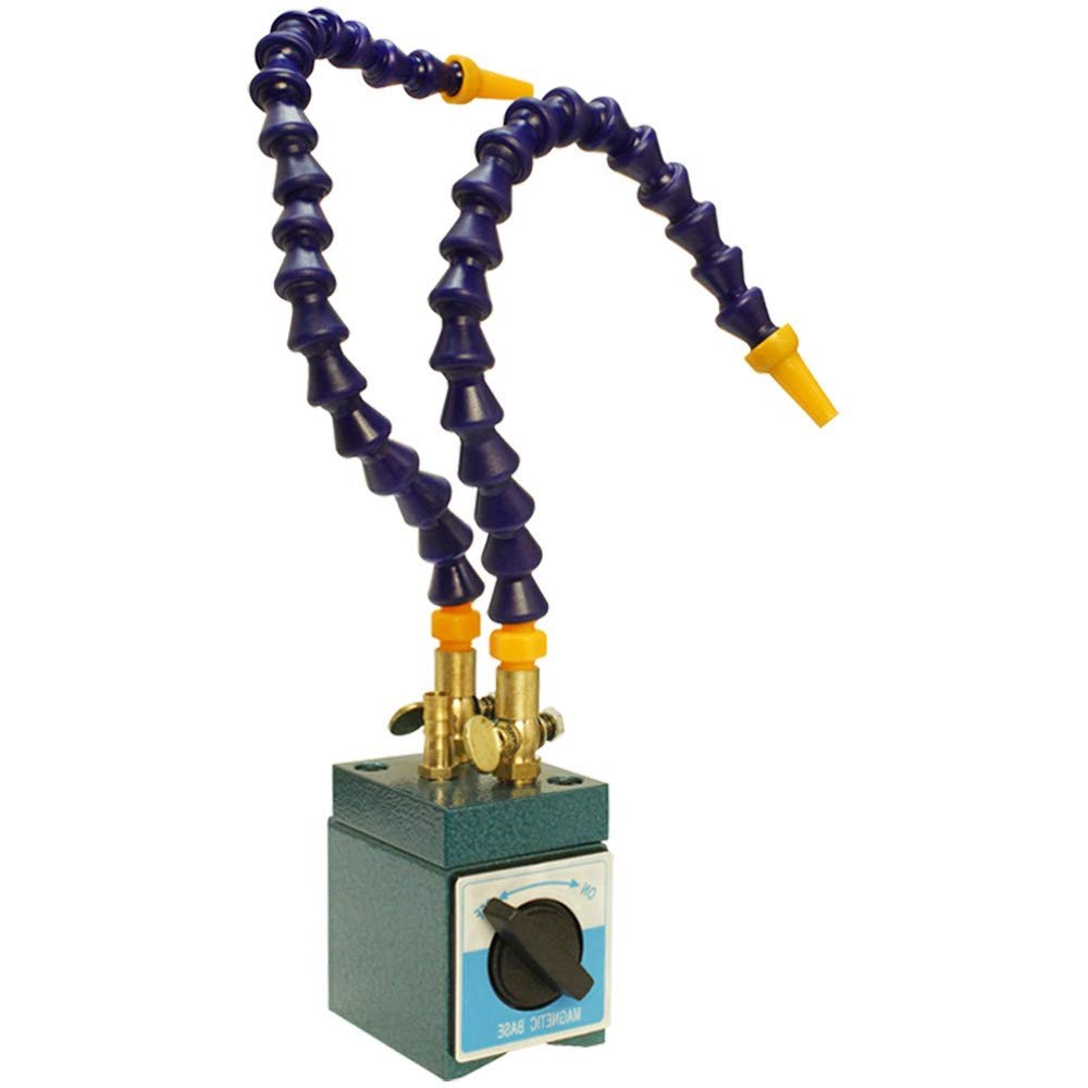Prolinemax Magnetic Base Holder 1/4 Inch Diameter 12 Inch Long Flexible Coolant Pipe Hoses