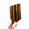 StoneStory Tiger's Eye Slice Natural Healing Quartz Crystal Gemstone Specimen for Home Decoration (Tiger's Eye Slice 200-250grams) view 2