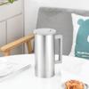 61Oz Stainless Steel Thermal Carafe - Double Walled Metal Carafe with Lid/Tea Carafe - 1.8 Liter (Grey) view 3