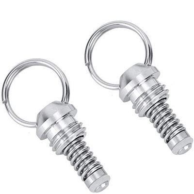 2-Pack Stainless Steel Lock Pressure Relief Valve, Beer Keg Repair Accessories Homebrew Keg Lid Repair Tool