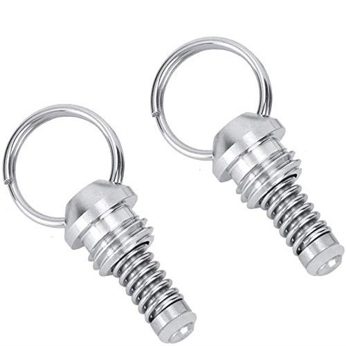 2-Pack Stainless Steel Lock Pressure Relief Valve, Beer Keg Repair Accessories Homebrew Keg Lid Repair Tool