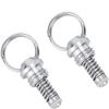 2-Pack Stainless Steel Lock Pressure Relief Valve, Beer Keg Repair Accessories Homebrew Keg Lid Repair Tool view 1