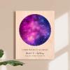 Wood Life Prints Personalized Star Map  Customized Star Alignment Poster  8 x 10-inch Star Constellation Chart  Starry Night Poster for Weddings, Engagements, Anniversaries, and Baby Showers view 3