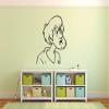 Shaggy Rogers and Friends Children Cartoon Wall Sticker Art Decal for Girls Boys Room Bedroom Nursery Kindergarten House Fun Home Decor Stickers Wall Art Vinyl Decoration Size (20x18 inch) view 2
