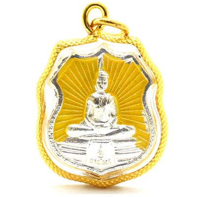Thai Buddha Jewelry Amulet Phra Pudta Sotorn Statue Thai Powerful Buddha Amulet Rich Success Lucky Pendant