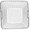G.E.T. WB-301-MG Heavy Duty Iron Wire Utility Storage Basket, Square, 16.5" x 16.5" x 25" view 3