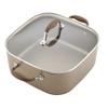 7-Quart Square Dutch Oven with Lid Umber view 1