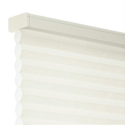 CHICOLOGY Custom Cordless Cellular Shades, Premium & Light Filtering Window Treatments All Rooms/Bedroom/Nursery/Office: 18W X 72H, Winter White