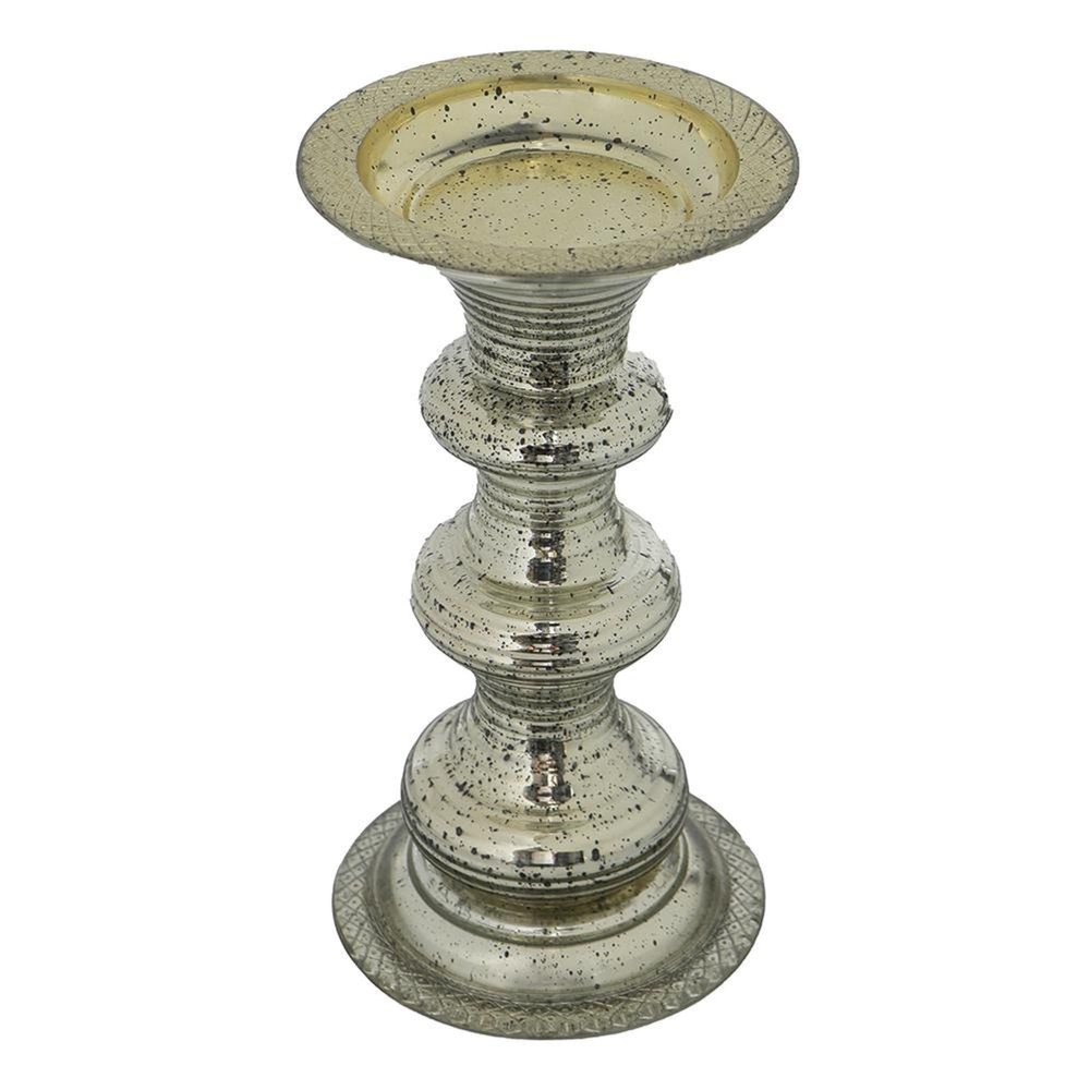 A & B Home 77254 Candle Holder, Silver
