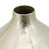 A&B Home Silver Streak Round Vase - Narrow Mouth - Silver Finish 14" view 3