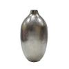A&B Home Silver Streak Round Vase - Narrow Mouth - Silver Finish 19" view 1
