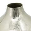 A&B Home Silver Streak Round Vase - Narrow Mouth - Silver Finish 19" view 3