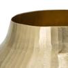 A&B Home Chisel Vase - 9"- Gold Finish view 2
