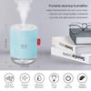 Portable Mini Cool Mist Humidifier, 500ml USB Personal Desktop Humidifier for Baby Bedroom Travel Office Home, Auto Shut-Off, 2 Mist Modes, Super Quiet, Blue view 2