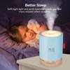 Portable Mini Cool Mist Humidifier, 500ml USB Personal Desktop Humidifier for Baby Bedroom Travel Office Home, Auto Shut-Off, 2 Mist Modes, Super Quiet, Blue view 3