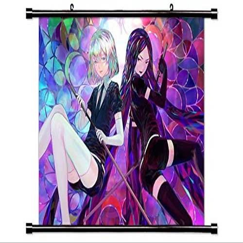 ROUNDMEUP Land of The Lustruous (Houseki no Kuni) Anime Fabric Wall Scroll Poster (32x24) Inches [A] Land of The Lustruous-8(L)