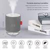 Portable Mini Cool Mist Humidifier, 500ml USB Personal Desktop Humidifier for Baby Bedroom Travel Office Home, Auto Shut-Off, 2 Mist Modes, Super Quiet, Gray view 2