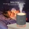 Portable Mini Cool Mist Humidifier, 500ml USB Personal Desktop Humidifier for Baby Bedroom Travel Office Home, Auto Shut-Off, 2 Mist Modes, Super Quiet, Gray view 3