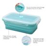 Alimat PluS Silicone Food Storage Containers with Lids, 3 Pack Set 27oz(800ml) Collapsible Meal Prep Lunch Containers, Microwave, Freezer and Dishwasher Safe view 3