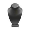 MH GLOBAL Display Fixture Showcase Slate Gray Leatherette Necklace Stand 6" H view 2