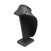 MH GLOBAL Display Fixture Showcase Slate Gray Leatherette Necklace Stand 6" H view 3