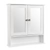 Kcelarec Bathroom Medicine Cabinets with Mirror,Bathrooms Cabinet Wall Mounted Wooden Storage Cabinet Bathroom Wall Cabinet view 1