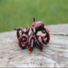 Handmade Glass Octopus Figurine  Blown Glass Sea Creature Sculpture, Artistic Miniature Marine Animal Collectible for Ocean Lovers and Home Dcor view 4
