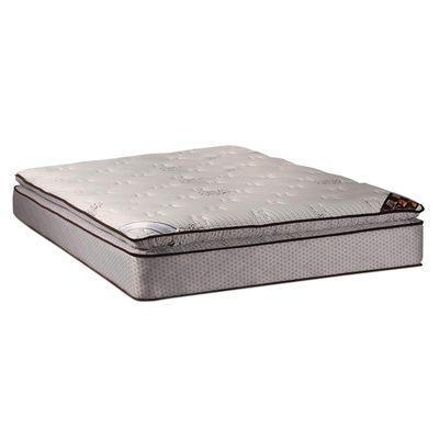 Dream Solutions USA Dream Sleep Spinal Plush Pillow Top Mattress Only - Sleep System with Enhanced Cushion Support, Innerspring Coils and Longlasting Comfort (King Size)