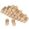 50Pcs 0.87 * 1.73in Wine Cork Premium Straight Corks Blank Wine Bottle Stoppers Recycled Corks for Upcycle Crafts view 1