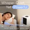 Cooling Fan for Desk and Car - Portable Evaporative Air Cooler for Camping - Small Ice Fan for Tent - Personal Air Conditioners Evalight, White view 4
