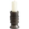 Cyan Lighting 11021 Provo - Small Candleholder - 5 Inches Wide by 9 Inches High, Black Finish view 1