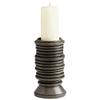 Cyan Lighting 11021 Provo - Small Candleholder - 5 Inches Wide by 9 Inches High, Black Finish view 4