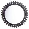 SAFAVIEH Home Nally Matte Black 21-inch Decorative Accent Mirror view 1