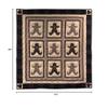 Gingerbread Plaid Wall Hanging Quilt 42 Inches by 48 Inches 100% Cotton Handmade Hand Quilted Heirloom Quality view 2