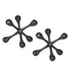 AR Lighting Harlan Black Nickel Objects, S/2" view 2