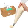 Kayaso 16-Inch Heavy-Duty Disposable Piping Bags, 200 Pack Extra Thick Smooth Pastry Bags with Easy-Pull Dispenser Box for Cake Decorating, Buttercream Frosting, Cookie Icing & Baking Supplies view 1